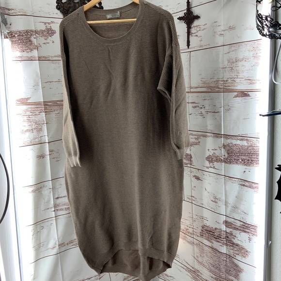 ASOS Dresses & Skirts - ASOS  Long over sized sweater dress Brown 14 XL